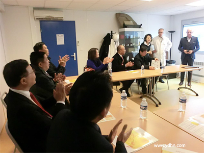 炎帝商考团探访法国Soliance工厂 香槟之乡的洗涤用品创新之旅